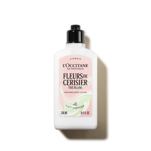 Fleurs de Cerisier Th&eacute; Blanc (Cherry Blossom) Perfumed Body Lotion