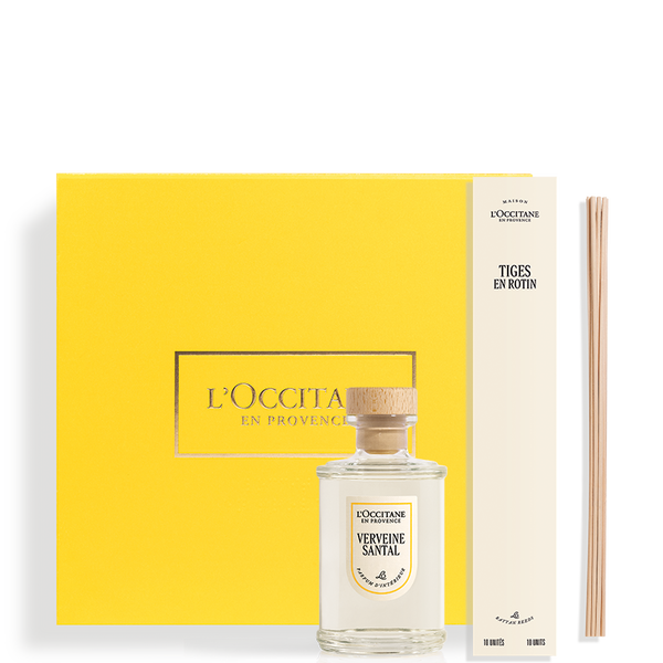 verveine santal home diffuser set