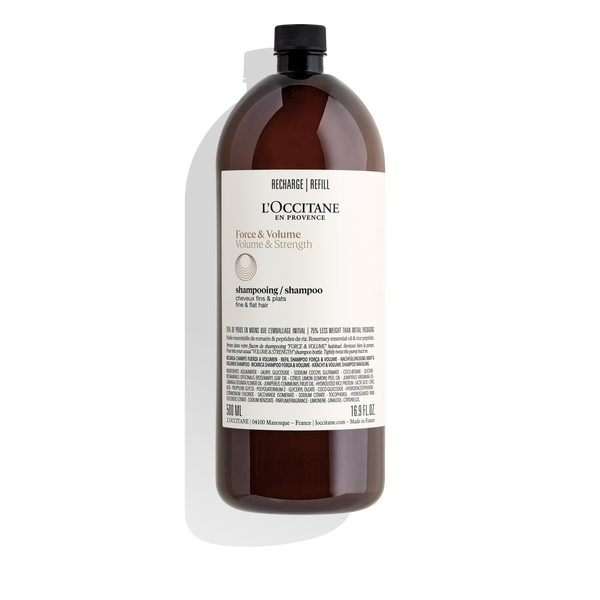 volume strength shampoo refill 500ml