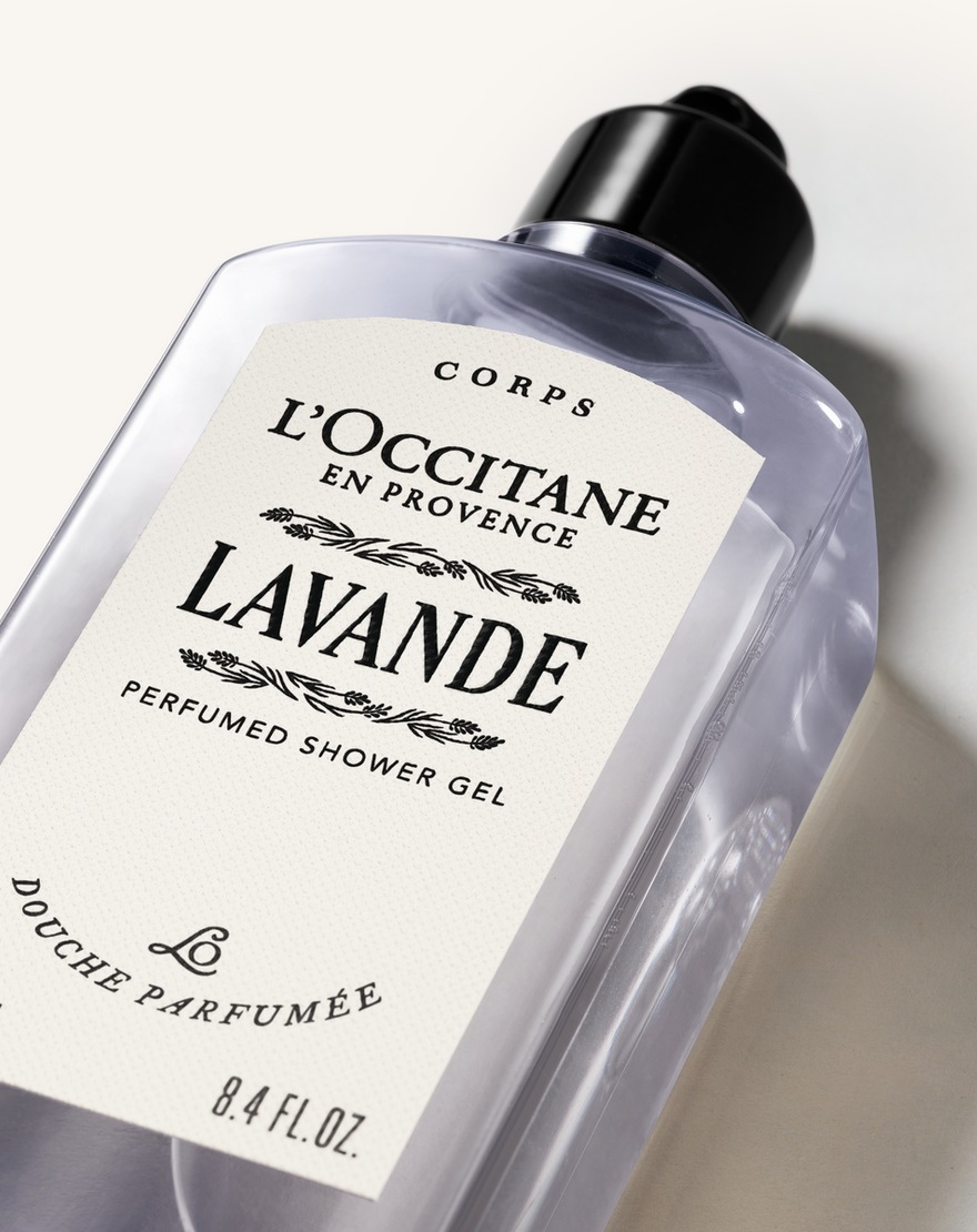 جل الاستحمام المعطر باللافاندر