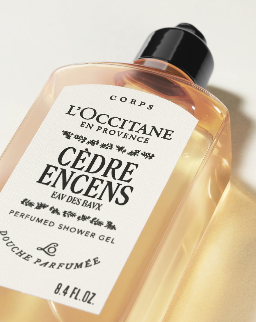 C&egrave;dre Encens (Eau des Baux) Perfumed Shower Gel
