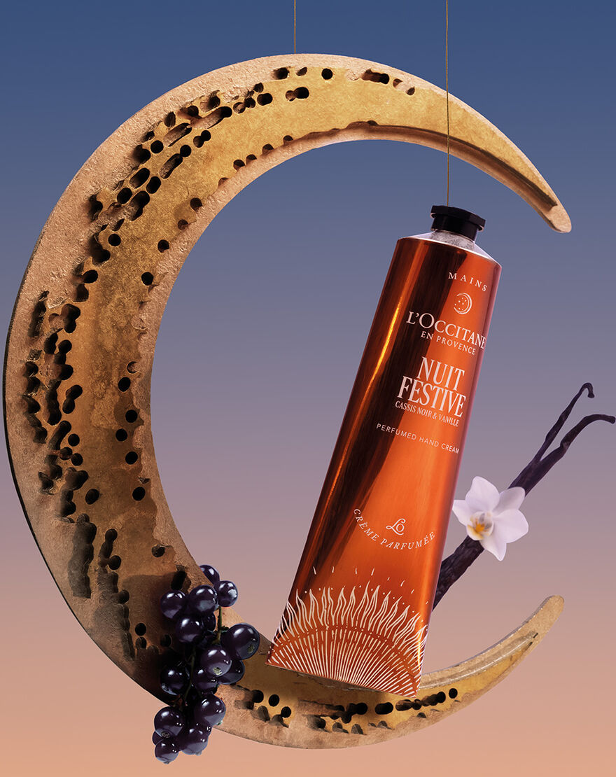 almond nuit festive perfumed hand cream