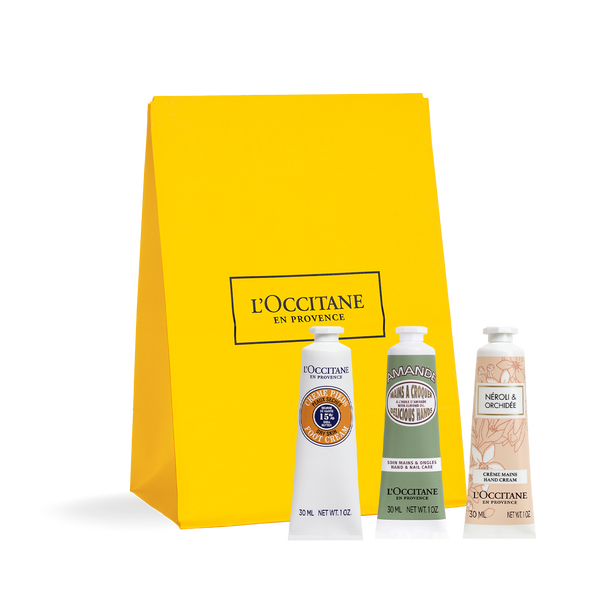 bestselling hand cream trio