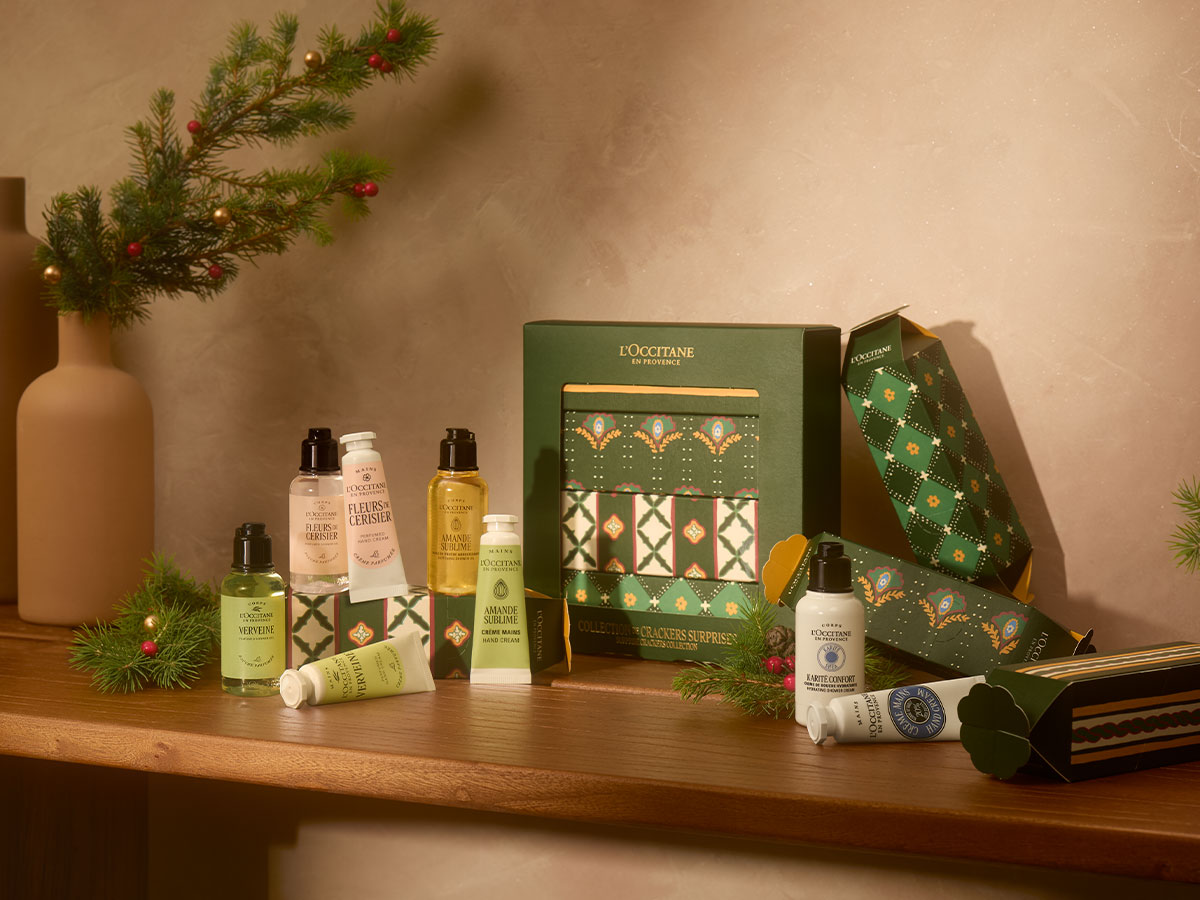 L'Occitane festive crackers