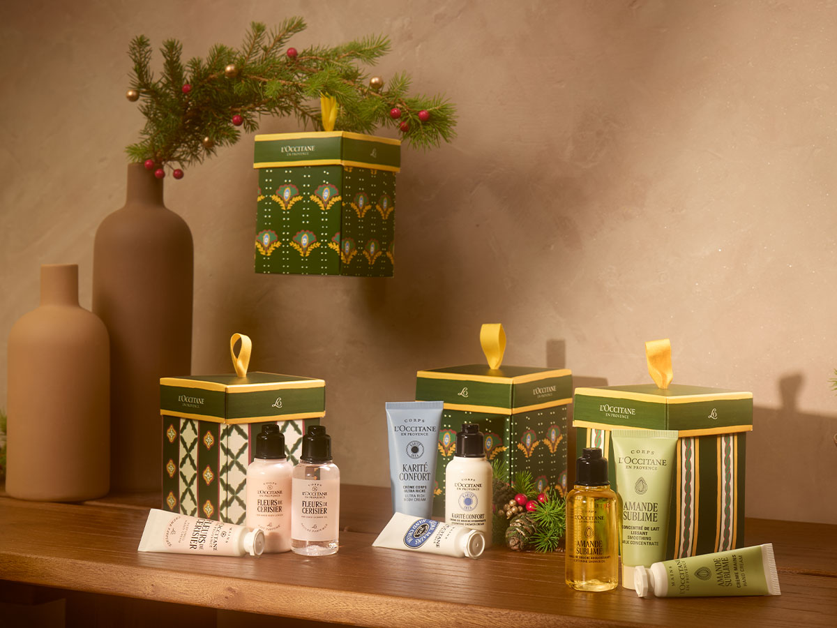 L'Occitane festive ornaments