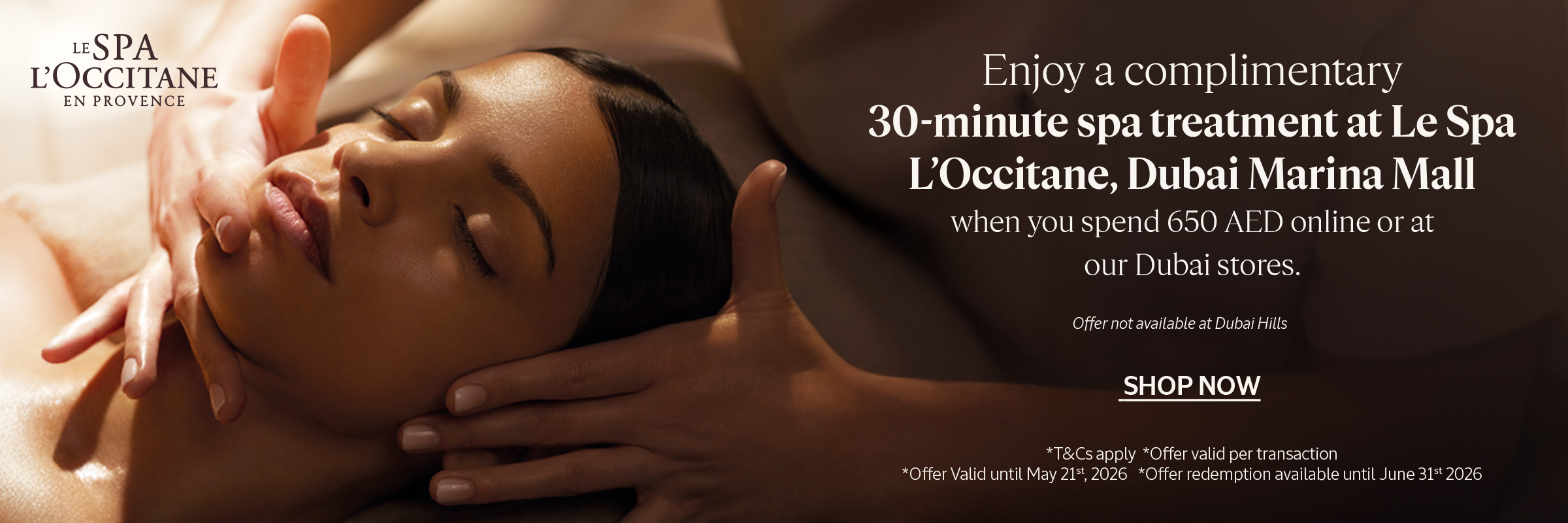 spa offer